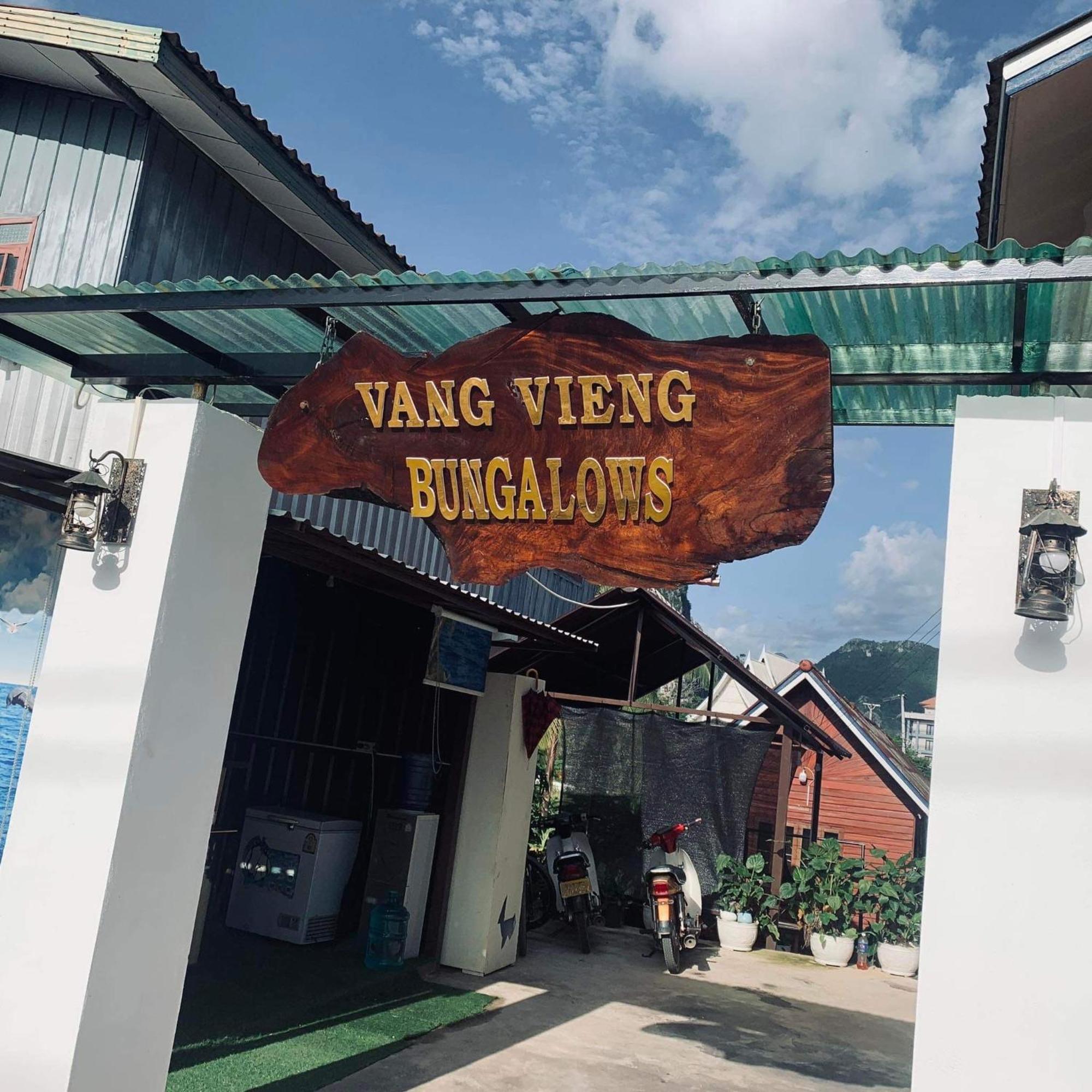 Vang Vieng Bungalows المظهر الخارجي الصورة